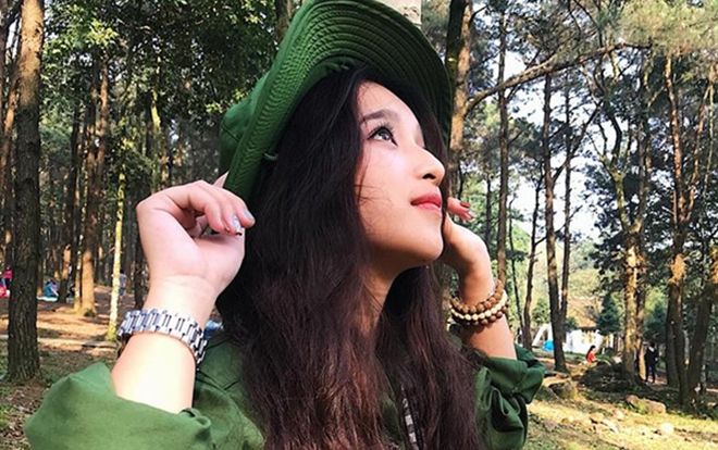 Xuất hiện 'hot girl quân sự' sở hữu góc nghiêng đẹp 'ảo diệu' khiến ai nhìn cũng thích mê