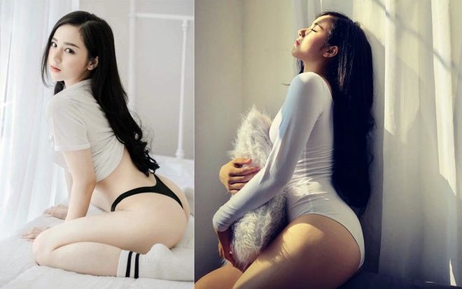 Xem hai bài tập mông 'gây sốt' của hot girl ngủ gật