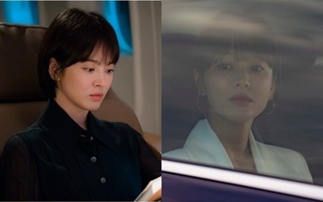 Khán giả Hàn nói gì về tạo hình u sầu của Song Hye Kyo trong phim 'Boyfriend' cùng Park Bo Gum