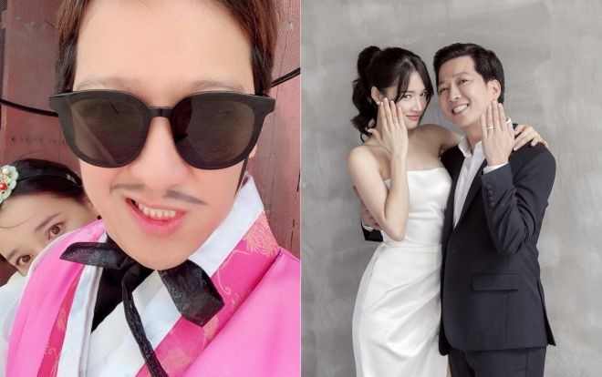 Trường Giang lần đầu chia sẻ ảnh Nhã Phương sau đám cưới và còn gọi vợ với tên 'bá đạo'