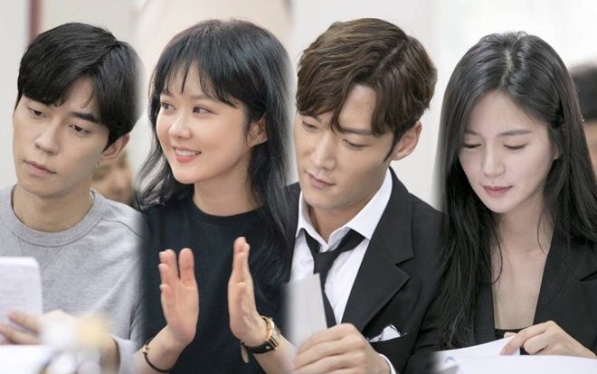 Vì quá say sưa, Jang Nara - Choi Jin Hyuk và 'ác nam' Shin Sung Rok mất 5 tiếng để đọc kịch bản 'Empress's Dignity'
