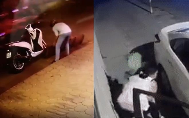 Thật khó tả với những người ăn mặc sang đi xe xịn mà thích trộm cả những đồ vặt vãnh