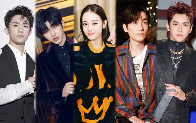 BXH sao quyền lực tuần 2 tháng 10 Weibo: Ngô Diệc Phàm, Địch Lệ Nhiệt Ba tăng 27 hạng - Thái Từ Khôn, Chu Nhất Long dẫn đầu