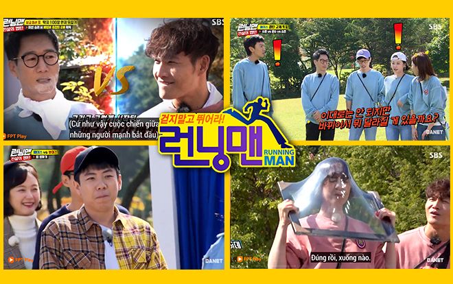 Running Man tập 422: Se Chan bị bỏ rơi, Kwang Soo - So Min tranh nhau chức đội trưởng