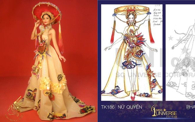 Rò rỉ trang phục dân tộc độc lạ của H'Hen Niê ở Miss Universe 2018, fan truyền tay nhau như vũ bão