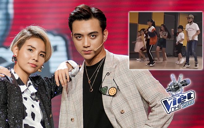 Đây là phản ứng đáng yêu của Soobin Hoàng Sơn khi Vũ Cát Tường hát Leader cùng dàn trò cưng Giọng hát Việt nhí