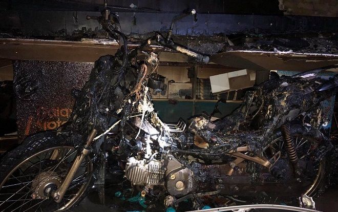 Cháy nhà 3 tầng kinh doanh điện thoại Hoàng Hà mobile, thiệt hại nhiều tỷ đồng