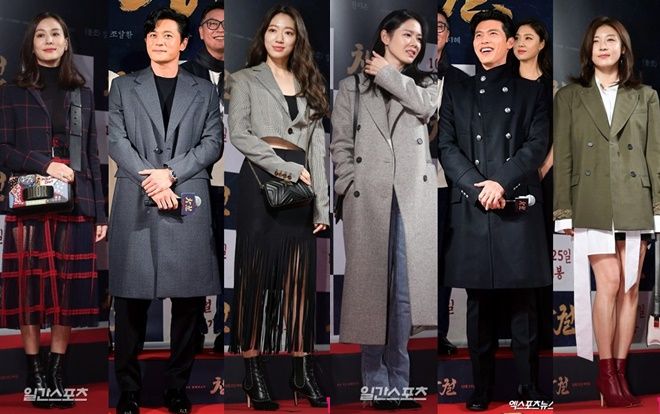 Công chiếu phim 'Rampant': Vợ Jang Dong Gun đọ sắc cùng 'hội bạn gái' của Hyun Bin - Son Ye Jin, Ha Ji Won và Park Shin Hye