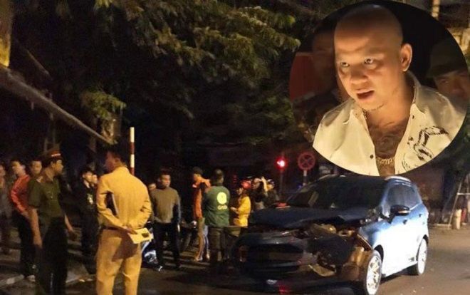 Siêu xe của cựu thủ môn Hồng Sơn đâm nát đầu xe diễn viên ‘Người Phán xử’