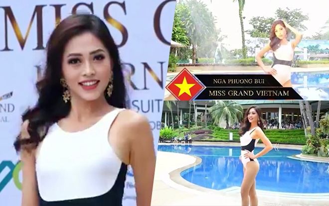 CLIP: Phương Nga trình diễn bikini tại Miss Grand International xuất sắc nhưng vẫn quá lép vế!