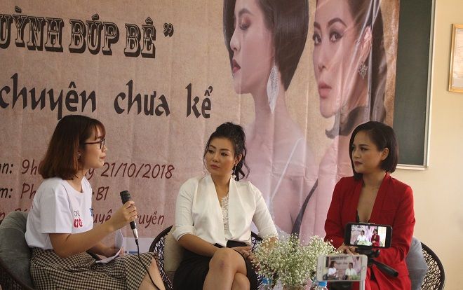 'My Sói' và 'Lan Cave' xuất hiện cực kỳ hấp dẫn trong giảng đường AJC