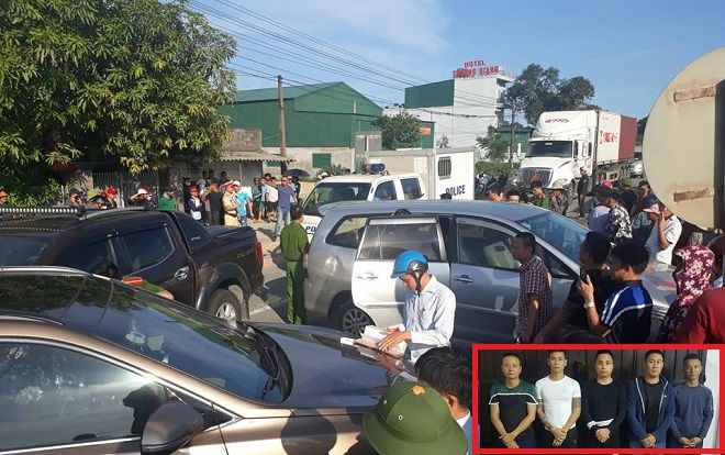 Khởi tố 5 đối tượng trong vụ giang hồ chặn ô tô thanh toán nhau