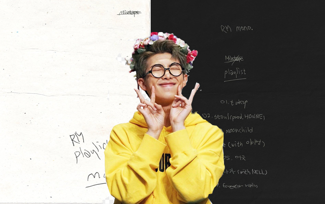 Fan ngã ngửa khi Big Hit bất ngờ tiết lộ tracklist mixtape ‘Mono’ của RM(BTS)