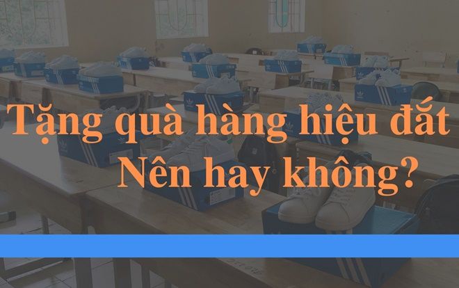 20/10 nam sinh góp tiền tặng bạn gái cùng lớp nguyên dàn giày hiệu giá vài triệu đồng/ đôi liệu có đáng?