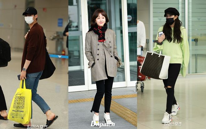 Han Ji Min giản dị đến 'LHP London 2018', Cha Eun Woo - Im Soo Hyang cùng trở về sau chuyến du lịch