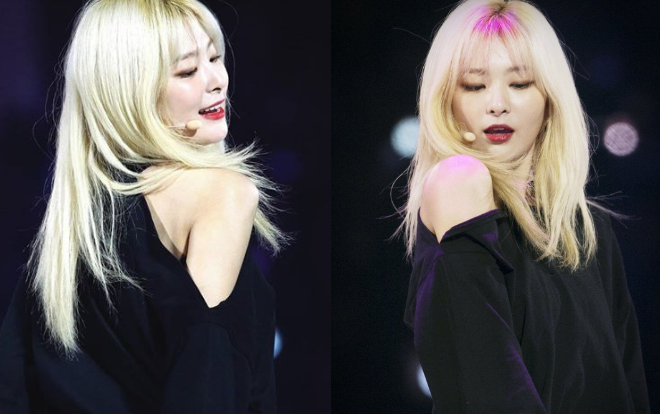 Tạm biệt màu đen truyền thống, Seulgi (Red Velvet) tóc vàng hoe làm fan điên đảo