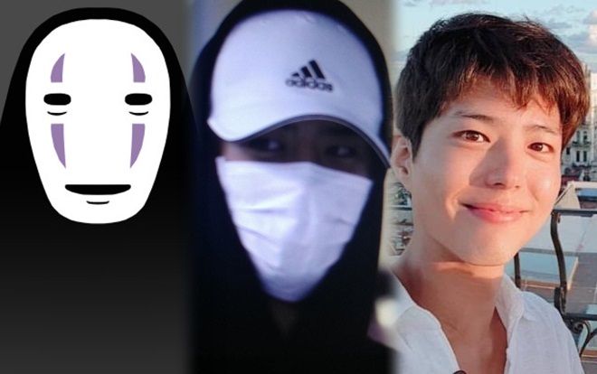 Trở về sau khi quay xong 'Boyfriend' cùng Song Hye Kyo ở Cuba, Park Bo Gum gây 'sốt' vì giống Vô diện