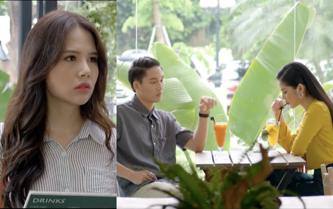 'Yêu thì ghét thôi' tập 15: Kim gặp chồng đi với tình trước, bà Diễm lại gặp rắc rối với chồng cũ