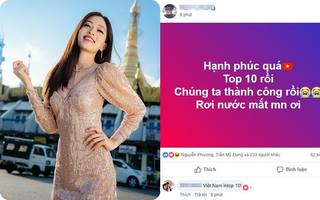 Khán giả khóc cạn nước mắt khi Bùi Phương Nga vào Top 10 Miss Grand International