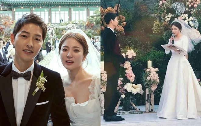 Kỷ niệm 1 năm ngày cưới, nhìn lại 'hôn lễ thế kỷ' của Song Hye Kyo và Song Joong Ki