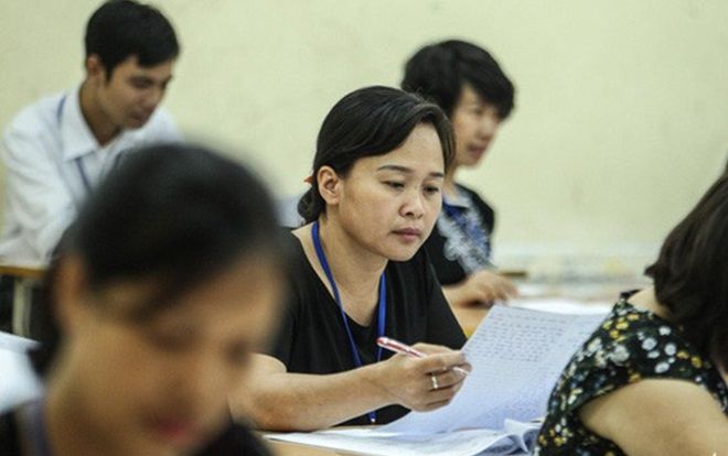 Gần 50% bài thi dưới trung bình, sao tốt nghiệp THPT trên 97%?