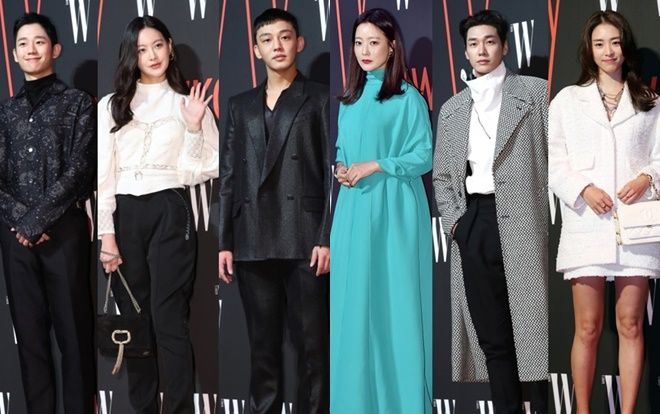 Jung Hae In - Yoo Ah In, Lee Yeon Hee 'lép vế' trước thần sắc của Kim Young Kwang và 'noona' Kim Hee Sun tại 'W Korea 2018'