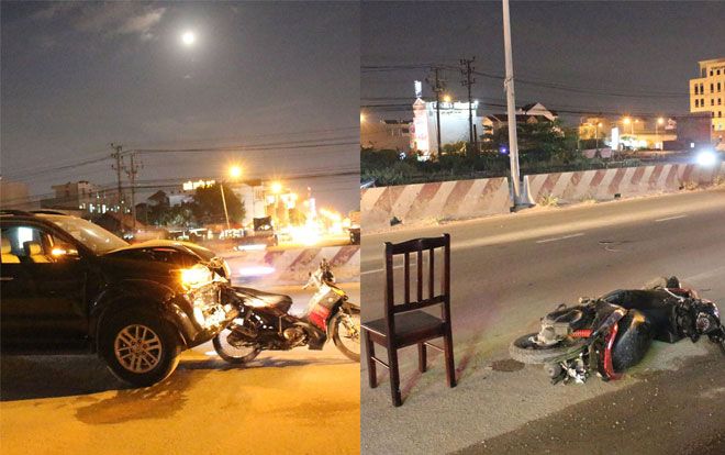 Tài xế Fortuner bỏ trốn sau khi 'hạ gục' hàng loạt xe máy khiến 5 người bị thương nặng