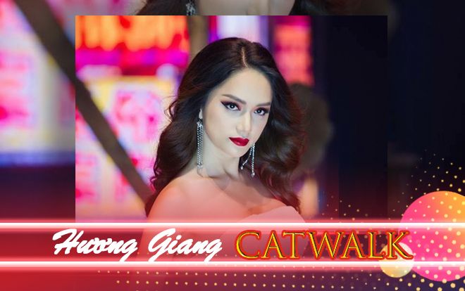 Hoa Hậu Hương Giang và những màn catwalk vững vàng 'quét sập' sàn diễn thời trang