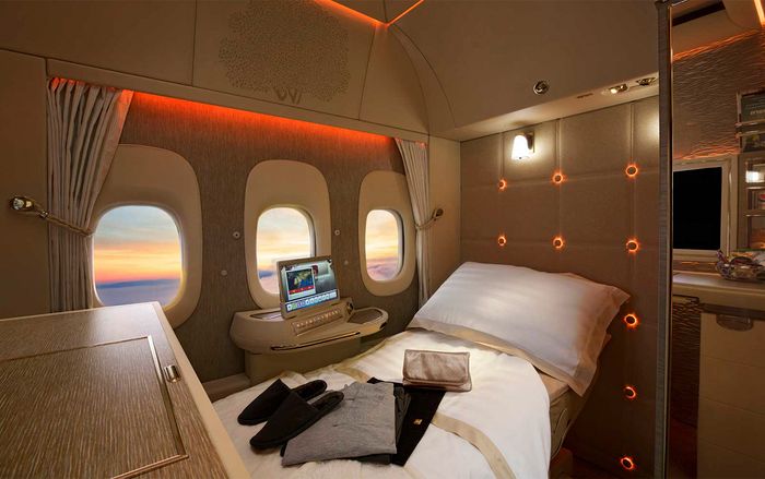 Hoá ra trên máy bay còn có những phòng ngủ bí mật cho phi hành đoàn mà không phải ai cũng biết