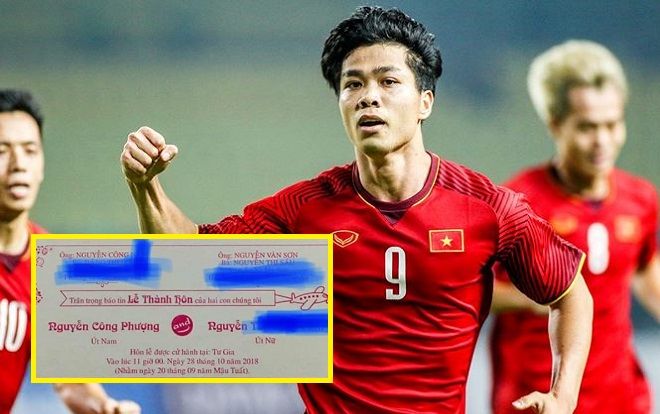 Bỗng dưng khoe thiệp cưới, Công Phượng đang khiến bao cô gái đứng ngồi không yên