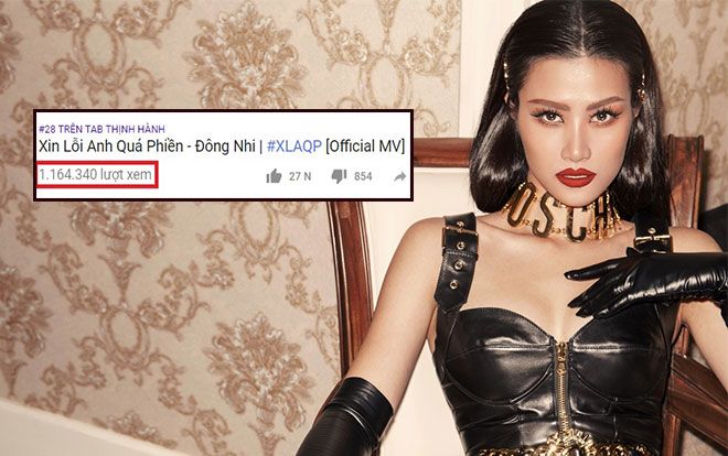 Ai có ngờ 'cú ngã đau thấu trời' lại khiến Đông Nhi cán mốc 1 triệu view nhanh đến thế!