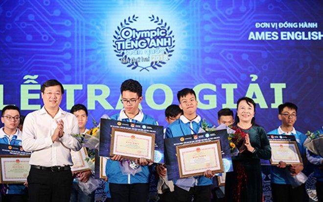 Học viện An ninh có nam sinh giành giải Nhất Olympic tiếng Anh sinh viên toàn quốc lần II