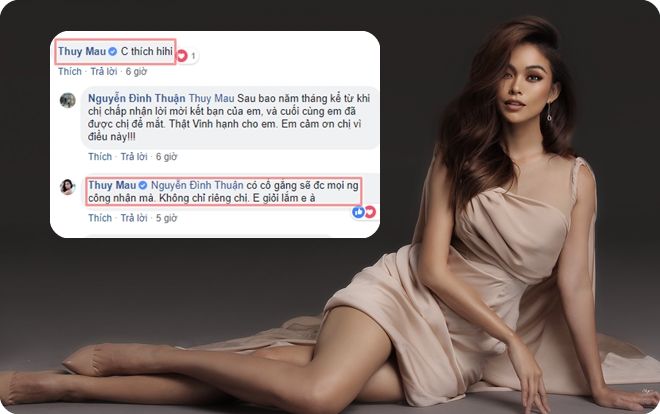 Á hậu Mâu Thủy khiến fan bấm loạn khi 'vote kịch liệt' cho thiết kế Phố Cổ