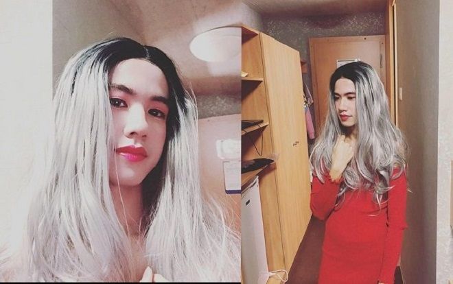 Danh tính của 'cô gái' có mái tóc bạch kim, đôi môi căng mọng trong tiệc Halloween 2018