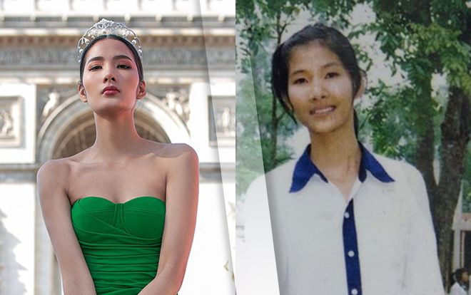 Ngắm nhìn loạt ảnh thuở bé của Á hậu Hoàng Thùy, người hâm mộ 'xém xíu' không nhận ra