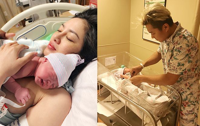 Showbiz Việt vừa có thêm 1 em bé mang quốc tịch Mỹ, cộng đồng mạng thi nhau gửi lời chúc mừng