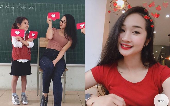 Dân mạng ‘chỉ điểm’ thành công cô giáo dáng chuẩn mặt xinh cực hot mới đây, lại còn tìm được Facebook của cô nữa