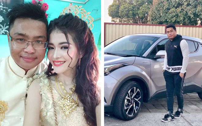 Gia thế gây bất ngờ của chồng cô dâu người dân tộc Khmer hot nhất những ngày qua