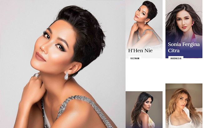 Fan vỡ òa khi H'hen Niê xuất hiện 'chễm chệ' trên trang chủ Miss Universe