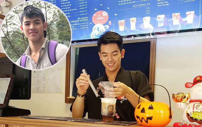 Nhanh như gió, dân mạng đã tìm ra info hot boy tiệm trà sữa ở Hà Nội ‘đốn tim’ dân mạng những ngày qua