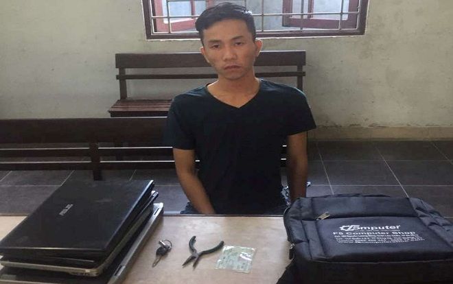 Bắt nam thanh niên chuyên đột nhập phòng trọ sinh viên trộm laptop ở Đà Nẵng