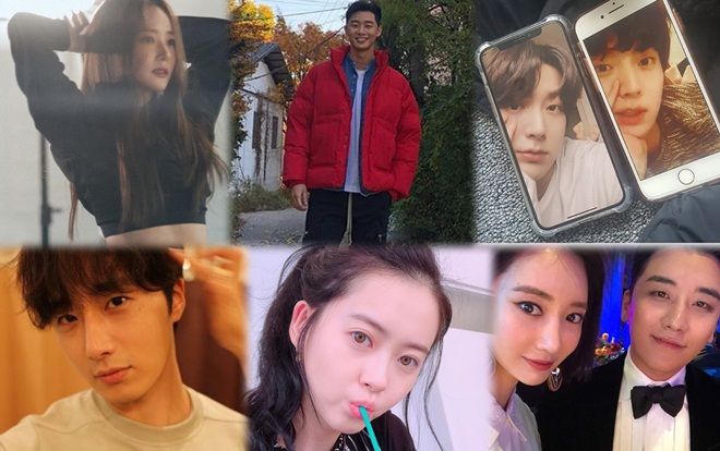 Park Min Young - Park Seo Joon khoe ảnh gây 'sốt, Ahn Jae Hyun tiết lộ màn hình điện thoại Goo Hye Sun
