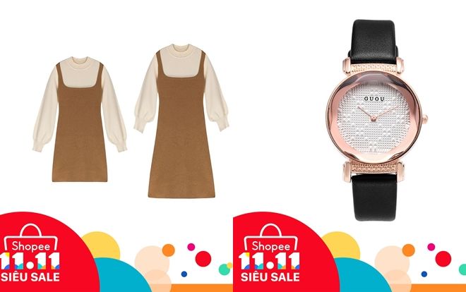 Ngày hội thời trang - Giá đẹp đồ sang 2/11 tại Shopee