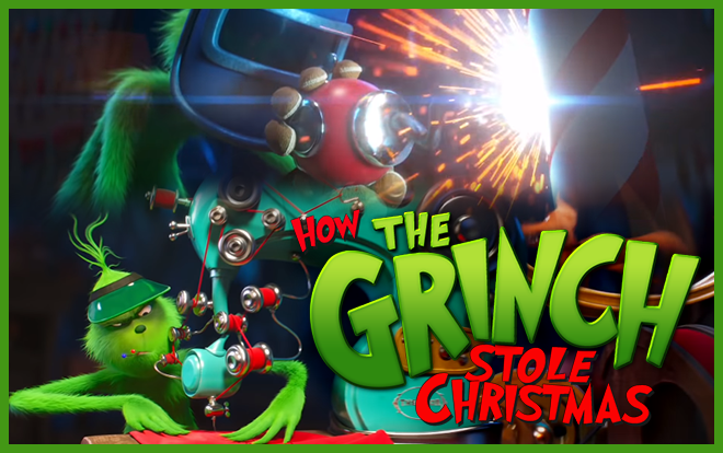 'The Grinch' - Kế hoạch đánh cắp Giáng sinh của gã tiểu quái xanh lè
