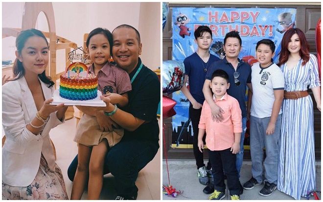 Những sao Việt hiếm hoi dù ly hôn vẫn tươi cười bên nhau tổ chức sinh nhật cho con
