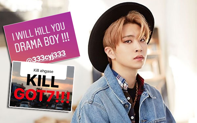 Thành viên GOT7 bị dọa giết sau khi lên tiếng chỉ trích fan cuồng xâm hại đời tư