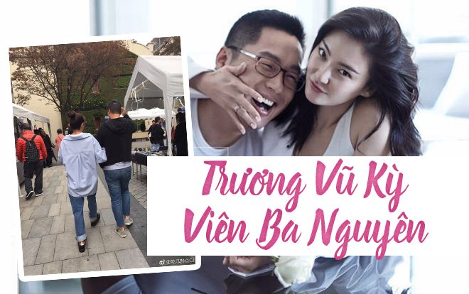 Vợ chồng Trương Vũ Kỳ, Viên Ba Nguyên tay trong tay dạo phố, nghi vấn tái hợp?