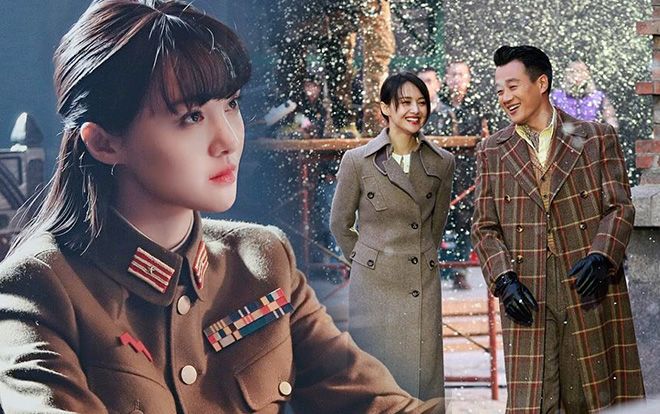 Trịnh Sảng xinh đẹp với tạo hình nữ quân nhân trong chiến kịch 'Tuyệt mật giả'