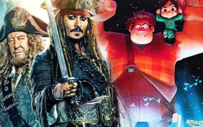 Trong khi cướp biển Johnny Depp 'về vườn' nghỉ hưu thì 'Wreck-it-Ralph 2' giới thiệu thêm những trò chơi mới