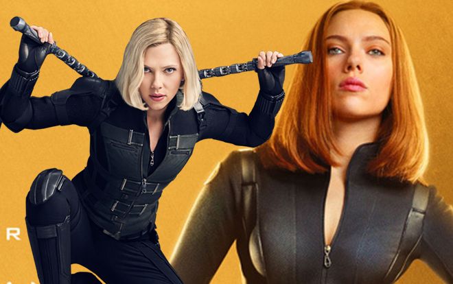 Tạo hình mới sắc sảo như dao găm của Black Widow cắt đứt sự tập trung ở mọi góc nhìn